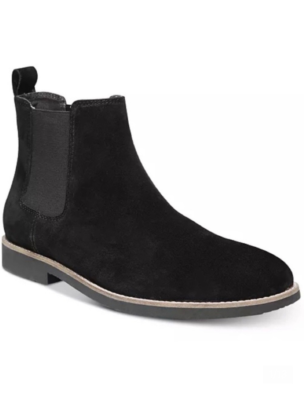 Dr. Scholl's Black Credence Suede Chelsea Boots - Size 13